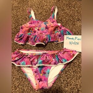 Posh Peanut little mermaid Ruffle Bikini Set 5T